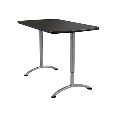 Brand new ๐ Sit & Stand Desks ICEBERG ARC 30-42"H Adjustable Standing Table, Assorted Colors (69317) ๐ 3 Brand new ๐ Sit & Stand Desks ICEBERG ARC 30-42"H Adjustable Standing Table, Assorted Colors (69317) ๐