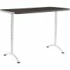 Cheapest 🥰 Standing Desks Iceberg Arc Adjustable Height Rectangular Conference Table, Gray Walnut/Silver Legs, 30"-42"H X 60"W X 30"D 🌟 -Desk Riser Store unnamed file 1741
