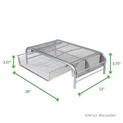 Best reviews of 🤩 Monitor Mounts & Stands Mind Reader Metal Mesh Monitor Stand With Drawer, Silver (MESHMONSTA-SIL) ⌛ 15 Best reviews of 🤩 Monitor Mounts & Stands Mind Reader Metal Mesh Monitor Stand With Drawer, Silver (MESHMONSTA-SIL) ⌛ -Desk Riser Store unnamed file 1748