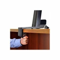 Budget 😍 Lap Desks & Stands Ergotron WorkFit-S Adjustable Desk, Aluminum/Plastic/Steel (33-350-200) 👍 -Desk Riser Store unnamed file 1763