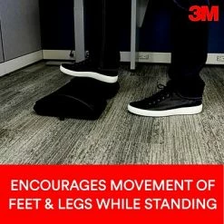 Cheapest ❤️ Footrests 3M™ Foot Rest For Standing Desks, Use To Sit Or Stand, Safety-Walk™ Slip-Resistant Surface (FR200B) 😍 -Desk Riser Store unnamed file 1777