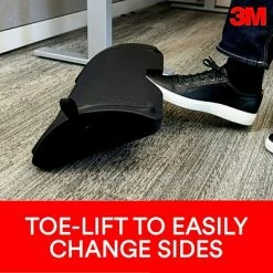 Cheapest ❤️ Footrests 3M™ Foot Rest For Standing Desks, Use To Sit Or Stand, Safety-Walk™ Slip-Resistant Surface (FR200B) 😍 -Desk Riser Store unnamed file 1778