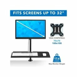 Deals 👍 Monitor Mounts & Stands Mount-It! Adjustable Monitor Mount, Up To 32", Black (MI-7995) 🛒 -Desk Riser Store unnamed file 1868