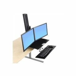 Promo 🔔 Monitor Mounts & Stands Ergotron WorkFit-S Dual Monitor Stand, Up To 24" Monitors, Black (33-349-200) 🔥 -Desk Riser Store unnamed file 1890