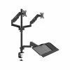 Hot Sale 🧨 Monitor Mounts & Stands Mount-It! Adjustable Monitor Mount, Up To 32", Black (MI-7996) 💯