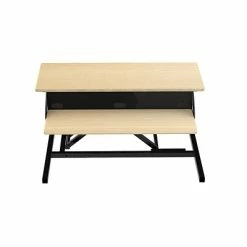 Outlet ❤️ Sit & Stand Desks Luxor CVTR PRO Series 32"W Adjustable Desk Riser, White Oak (CVTR PRO-WO) ⭐ -Desk Riser Store unnamed file 1943