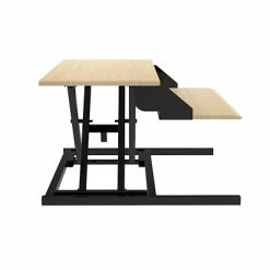Outlet ❤️ Sit & Stand Desks Luxor CVTR PRO Series 32"W Adjustable Desk Riser, White Oak (CVTR PRO-WO) ⭐ -Desk Riser Store unnamed file 1944