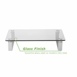 New ⌛ Monitor Mounts & Stands Mind Reader Glass Monitor Stand, Desktop Monitor Stand, Stand Riser For Computer, Laptop, Desk, Clear (GLASS-CLR) 🤩 -Desk Riser Store unnamed file 1972