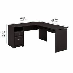 Outlet ๐ Sit & Stand Desks Bush Furniture Cabot 36"-42"H 3 Position L Shaped Sit To Stand Desk, Espresso Oak (CAB043EPO) ๐ 11 Outlet ๐ Sit & Stand Desks Bush Furniture Cabot 36"-42"H 3 Position L Shaped Sit To Stand Desk, Espresso Oak (CAB043EPO) ๐ -Desk Riser Store unnamed file 1979