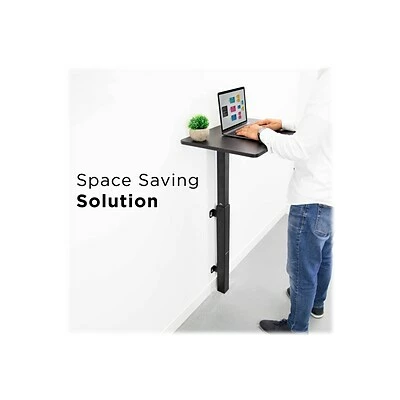 Cheapest ๐ Sit & Stand Desks Mount-It! 24" Wall Mounted Sit & Stand Desk, Black (MI-7989) ๐ 8 Cheapest ๐ Sit & Stand Desks Mount-It! 24" Wall Mounted Sit & Stand Desk, Black (MI-7989) ๐ - Image 6