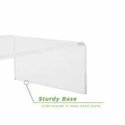 Hot Sale ⌛ Monitor Mounts & Stands Mind Reader Acrylic Monitor Stand, Durable Monitor Riser For Computer, Laptop, IMac, Dell, Printer Stand, Clear (ACRMON-CLR) 🎉 -Desk Riser Store unnamed file 200