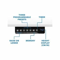 Cheap 😍 Sit & Stand Desks Mount-It! 30"-49"H Adjustable Electric Sit-Stand Desk, White (MI-18061) 😍 -Desk Riser Store unnamed file 2018