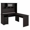 Coupon 🛒 Sit & Stand Desks Bush Furniture Cabot 36"-42"H 3 Position L Shaped Sit To Stand Desk With Hutch, Espresso Oak (CAB045EPO) 🎁