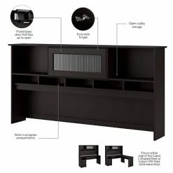 Deals ๐ Sit & Stand Desks Bush Furniture Cabot 36"-42"H 3 Position L Shaped Sit To Stand Desk With Hutch, Espresso Oak (CAB052EPO) ๐ฅ 12 Deals ๐ Sit & Stand Desks Bush Furniture Cabot 36"-42"H 3 Position L Shaped Sit To Stand Desk With Hutch, Espresso Oak (CAB052EPO) ๐ฅ -Desk Riser Store unnamed file 2073