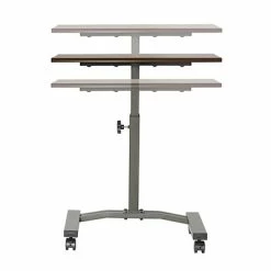 Coupon ❤️ Seville Classics Sit & Stand Desks AIRLIFT Mobile Laptop Computer Desk Cart Height-Adjustable From 20.5" To 33", Slim, Walnut 🤩 14 Coupon ❤️ Seville Classics Sit & Stand Desks AIRLIFT Mobile Laptop Computer Desk Cart Height-Adjustable From 20.5" To 33", Slim, Walnut 🤩 -Desk Riser Store unnamed file 2080