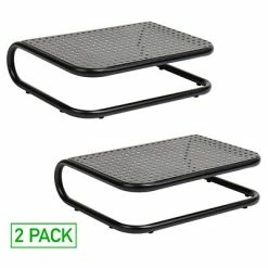 Cheap 🤩 Monitor Mounts & Stands Mind Reader Metal Monitor Stand Riser, Cord Management For IMac/Printer/Laptop/PC, Holds 40 Lbs., 2 Pack, Black (2CHORDMON-BLK) 😀 -Desk Riser Store unnamed file 2104