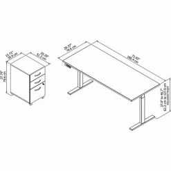 Best deal ๐ Sit & Stand Desks Bush Business Furniture Move 60 Series 27''-47'' Adjustable Standing Desk W/ Storage, Storm Gray/Black Powder ๐งฅ Coat (M6S006SGSU) ๐ 12 Best deal ๐ Sit & Stand Desks Bush Business Furniture Move 60 Series 27''-47'' Adjustable Standing Desk W/ Storage, Storm Gray/Black Powder ๐งฅ Coat (M6S006SGSU) ๐ -Desk Riser Store unnamed file 2114