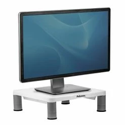 Discount 👏 Monitor Mounts & Stands Fellowes Standard Adjustable Monitor Riser, Up To 32", Platinum (91712) 😍 -Desk Riser Store unnamed file 213
