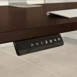 Flash Sale 🎁 Height-Adjustable Tables Bush Business Furniture Move 80 Series 23''-49'' Adjustable Standing Desk, Mocha Cherry (HAT4830MRK) ❤️ -Desk Riser Store unnamed file 2208