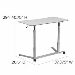 Top 10 ๐ Height-Adjustable Tables Flash Furniture 37''W Sit-Down-Stand-Up Computer Desk, Light Gray (NANIP61) ๐ฏ 16 Top 10 ๐ Height-Adjustable Tables Flash Furniture 37''W Sit-Down-Stand-Up Computer Desk, Light Gray (NANIP61) ๐ฏ -Desk Riser Store unnamed file 221