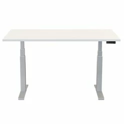 Budget ✔️ Height-Adjustable Tables Fellowes Cambio 25"-50" Height Adjustable Standing Desk, White (9788202WHT) ⌛