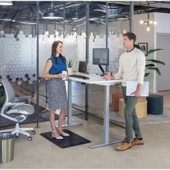 New 🔥 Height-Adjustable Tables Fellowes Cambio 25"-50" Height Adjustable Standing Desk, White (9788102WHT) ⭐ -Desk Riser Store unnamed file 2249