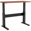 Best deal 🛒 Height-Adjustable Tables Fellowes Cambio 25"-50" Height Adjustable Standing Desk, Mahogany (9789002MHGNY) 🎁 -Desk Riser Store unnamed file 2262