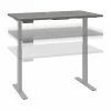 Deals 🤩 Sit & Stand Desks Bush Business Furniture Move 60 27"-48" Adjustable Standing Desk, Platinum Gray/Cool Gray Metallic (M6S4824PGSK) ✔️ -Desk Riser Store unnamed file 2271