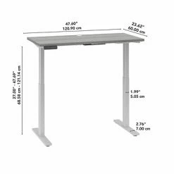 Deals 🤩 Sit & Stand Desks Bush Business Furniture Move 60 27"-48" Adjustable Standing Desk, Platinum Gray/Cool Gray Metallic (M6S4824PGSK) ✔️ 14 Deals 🤩 Sit & Stand Desks Bush Business Furniture Move 60 27"-48" Adjustable Standing Desk, Platinum Gray/Cool Gray Metallic (M6S4824PGSK) ✔️ -Desk Riser Store unnamed file 2275