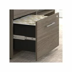 Budget ✔️ Sit & Stand Desks Bush Business Furniture Office 500 27"-47" Adjustable Desk With Storage And Bookcase, Modern Hickory (OF5006MHSU) ✔️ -Desk Riser Store unnamed file 2293