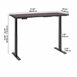 Discount ⭐ Sit & Stand Desks Bush Business Furniture Move 60 Series 27''-47'' Adjustable Standing Desk, Storm Gray (M6S7230SGBK) 👍 -Desk Riser Store unnamed file 2311