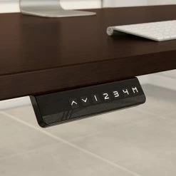 Best Sale 🥰 Sit & Stand Desks Bush Business Furniture Move 80 Series 23''-49'' Adjustable Standing Desk, Natural Maple (HAT4830ACK) 👏 -Desk Riser Store unnamed file 2354