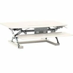 Buy 😀 Sit & Stand Desks HON 35"W Desktop Riser With Keyboard Tray, White (BSXRISERWHT) ⭐ -Desk Riser Store unnamed file 236