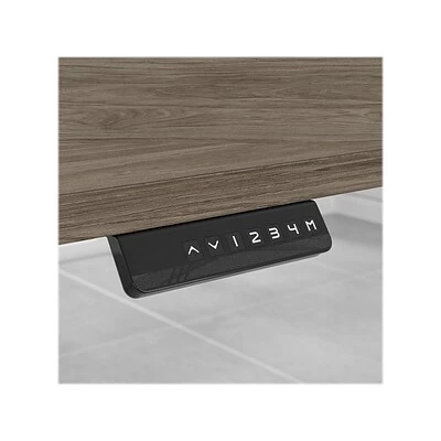 Flash Sale ๐ Sit & Stand Desks Bush Business Furniture Office 500 27"-47" Adjustable U-Shaped Executive Desk With Drawers, Modern Hickory (OF5005MHSU) ๐ 8 Flash Sale ๐ Sit & Stand Desks Bush Business Furniture Office 500 27"-47" Adjustable U-Shaped Executive Desk With Drawers, Modern Hickory (OF5005MHSU) ๐ - Image 6