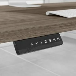 Budget 🎉 Sit & Stand Desks Bush Business Furniture Move 60 Series 27"-48" Adjustable Standing Desk, Modern Hickory/Cool Gray Metallic (M6S6030MHSK) 🎉 -Desk Riser Store unnamed file 2398