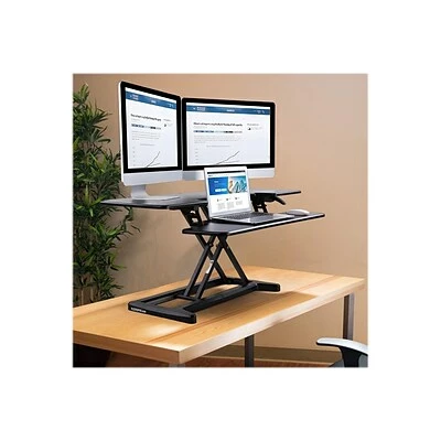Hot Sale ๐ Sit & Stand Desks Flexispot AlcoveRiser 42" Adjustable Desk Riser, Black (M7L) ๐ 7 Hot Sale ๐ Sit & Stand Desks Flexispot AlcoveRiser 42" Adjustable Desk Riser, Black (M7L) ๐ - Image 5
