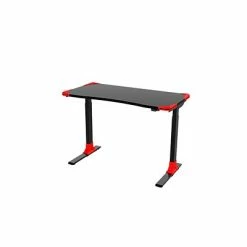 New ⌛ Sit & Stand Desks FlexiSpot 30"-49" Adjustable Gaming Desk, Black/Red (GD9E) 😉