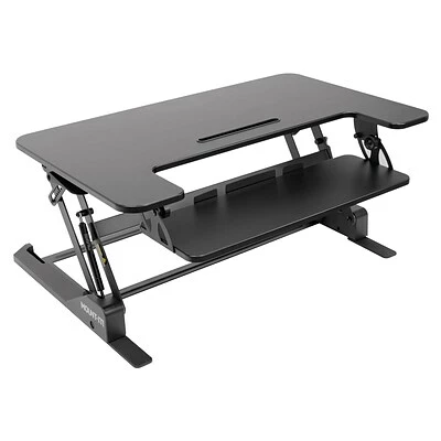 Hot Sale ๐ Sit & Stand Desks Mount-It! 36"W Standing Desk Converter, Plastic/Steel (MI-7926) ๐ 3 Hot Sale ๐ Sit & Stand Desks Mount-It! 36"W Standing Desk Converter, Plastic/Steel (MI-7926) ๐