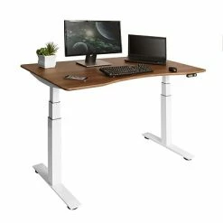 Coupon 🥰 Sit & Stand Desks Seville Classics AIRLIFT® S3 Electric Height Adjustable Standing Desk 54' Top With 4 Memory Buttons, White (OFFK65827) 🔥 -Desk Riser Store unnamed file 2443