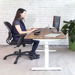 Coupon 🥰 Sit & Stand Desks Seville Classics AIRLIFT® S3 Electric Height Adjustable Standing Desk 54' Top With 4 Memory Buttons, White (OFFK65827) 🔥 -Desk Riser Store unnamed file 2445