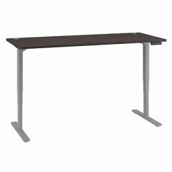 Brand new ❤️ Sit & Stand Desks Bush Business Furniture Move 80 Series 23''-49'' Adjustable Standing Desk, Storm Gray/Cool Gray Metallic (HAT7230SGK) 🤩