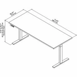 Cheapest ⭐ Sit & Stand Desks Bush Business Furniture Move 60 Series 27''-47'' Adjustable Standing Desk, Natural Maple (M6S7230ACBK) 😉 -Desk Riser Store unnamed file 2467