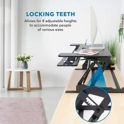 Hot Sale ๐ Sit & Stand Desks Mount-It! 36"W Standing Desk Converter, Plastic/Steel (MI-7926) ๐ 17 Hot Sale ๐ Sit & Stand Desks Mount-It! 36"W Standing Desk Converter, Plastic/Steel (MI-7926) ๐ -Desk Riser Store unnamed file 249