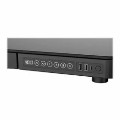 Deals 🔥 Sit & Stand Desks Poppin The-Work-Happy-From-Home 28"-48" Glass Adjustable Height Desk, Black (108004) ✨ -Desk Riser Store unnamed file 2500