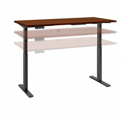 Outlet ๐ Sit & Stand Desks Bush Business Furniture Move 60 Series 27''-47'' Adjustable Standing Desk, Hansen Cherry (M6S6030HCBK) โ 3 Outlet ๐ Sit & Stand Desks Bush Business Furniture Move 60 Series 27''-47'' Adjustable Standing Desk, Hansen Cherry (M6S6030HCBK) โ