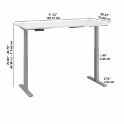 Wholesale 😀 Sit & Stand Desks Bush Business Furniture Move 60 Series 27''-47'' Adjustable Standing Desk, White (M6S7230WHSK) 😀 -Desk Riser Store unnamed file 2517