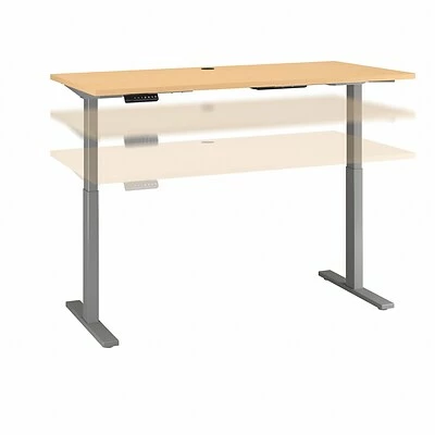 Cheap ๐ Sit & Stand Desks Bush Business Furniture Move 60 Series 27''-47'' Adjustable Standing Desk, Natural Maple (M6S6030ACSK) โจ 3 Cheap ๐ Sit & Stand Desks Bush Business Furniture Move 60 Series 27''-47'' Adjustable Standing Desk, Natural Maple (M6S6030ACSK) โจ