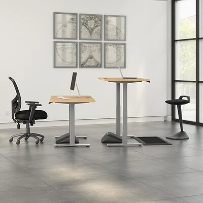 Cheap ๐ Sit & Stand Desks Bush Business Furniture Move 60 Series 27''-47'' Adjustable Standing Desk, Natural Maple (M6S6030ACSK) โจ 9 Cheap ๐ Sit & Stand Desks Bush Business Furniture Move 60 Series 27''-47'' Adjustable Standing Desk, Natural Maple (M6S6030ACSK) โจ - Image 7