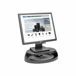 Outlet 👍 Monitor Mounts & Stands Tripp Lite MR1208TRAY Universal Monitor Riser; Gray/Black ✔️ -Desk Riser Store unnamed file 2534