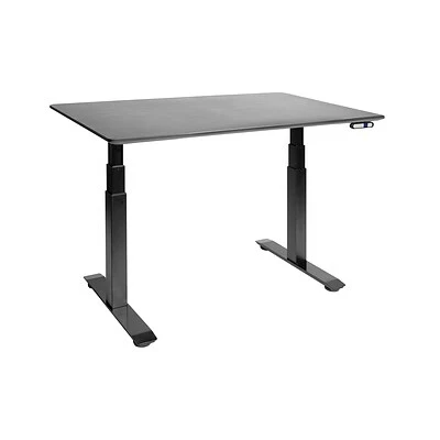 Deals ✔️ Sit & Stand Desks Seville Classics AIRLIFT 26"-51"H Metal Electric Standing Desk, Black With Black Top (OFFK65818) ✨ 4 Deals ✔️ Sit & Stand Desks Seville Classics AIRLIFT 26"-51"H Metal Electric Standing Desk, Black With Black Top (OFFK65818) ✨ - Image 2